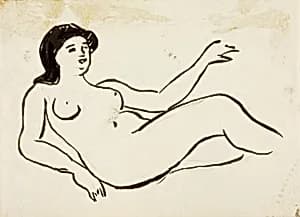 Female Nude by Carl Newman