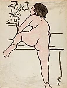 Female Nude by Carl Newman