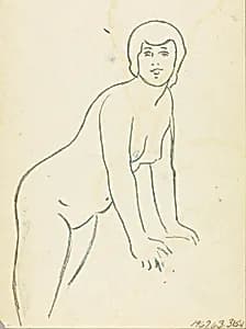 Female Nude by Carl Newman