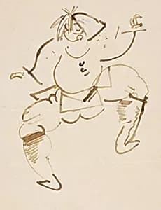 Figure by Walt Kuhn