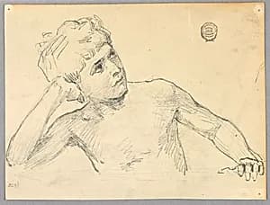 Figure Study by Francis Augustus Lathrop, (American, 1849–1909)