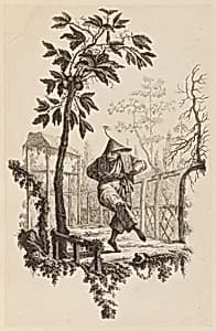 Figure Under Bough by Jean-Baptiste Pillement, French, 1728–1808