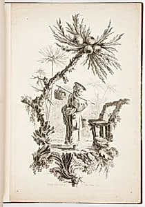 Figure with Buckets by Jean-Baptiste Pillement, French, 1728–1808