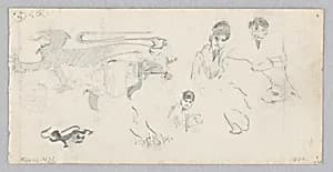 Figures by Robert Frederick Blum, American, 1857–1903