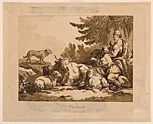 First Pastoral by Jean Baptiste Le Prince, French, 1734–1781