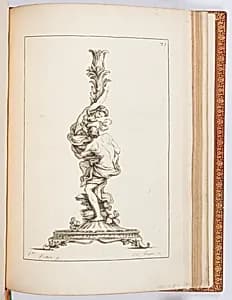 Flambeau by Jacques III Roëttiers, French, 1707 – 1784