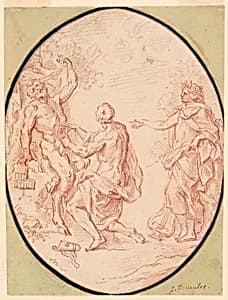 Flaying of Marsyas by Jean-Baptiste van Loo, French, 1684 - 1745