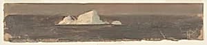 Floating Icebergs, Canada by Frederic Edwin Church, American, 1826–1900