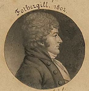 Fothergill by Charles Balthazar Julien Févret de Saint-Mémin, 12 Mar 1770 - 23 Jun 1852