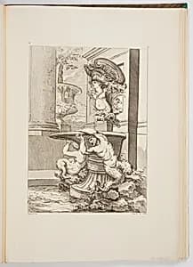 Fountain Design by Gilles-Marie Oppenord, French, 1672–1742