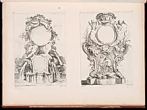 Fountain Designs by Gilles-Marie Oppenord, French, 1672–1742