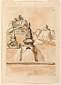 Fountains by Giuseppe Barberi, Italian, 1746–1809