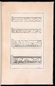Four Designs for Moldings by Thomas Lainé, French, 1682 – 1739