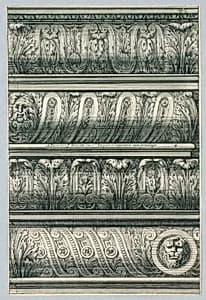 Four Friezes by Jean Le Pautre, French, 1618–1682