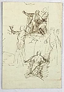 Four Sketches of a Saint