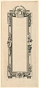 Frame by J. Arrivet, French, active 1776 - 1779