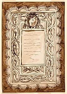Frame by Giuseppe Barberi, Italian, 1746–1809