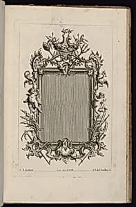 Frame with Dolphins by François de Cuvilliés the Elder, Belgian, active Germany, 1695 - 1768