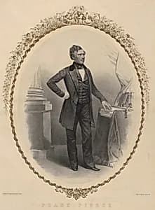 Franklin Pierce by Albert Hoffman, active 1849 - 1854