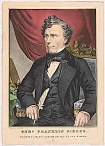 Franklin Pierce by Nathaniel Currier, 27 Mar 1813 - 20 Nov 1888