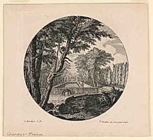 French Gardens by Abraham Genoels, Flemish, 1640 - 1723