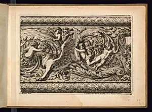 Frieze Design by Jean Le Pautre, French, 1618–1682