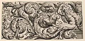 Frieze by Jean Le Pautre, French, 1618–1682