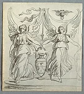 Frieze with Bacchantes by Felice Giani, Italian, 1758–1823
