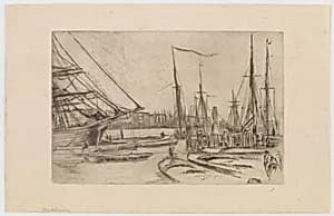 From Billingsgate by James McNeill Whistler (1834-1903)