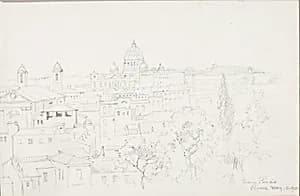 From Pincio, Rome by George Elbert Burr