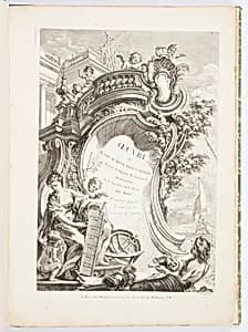 Frontispiece by Juste-Aurèle Meissonnier, French, b. Italy, 1695–1750