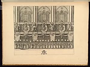 Funeral Ceremony by Jean Berain, the elder, French, 1640-1711