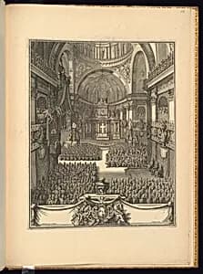 Funeral Ceremony by Jean Berain, the elder, French, 1640-1711