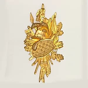Furniture applique by Unknown