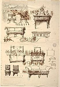 Furniture Designs by Unknown