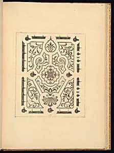 Garden Design by Jean Berain, the elder, French, 1640-1711