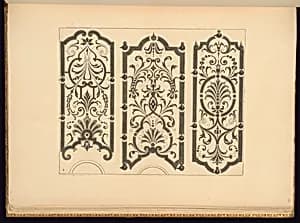 Garden Designs by Jean Berain, the elder, French, 1640-1711