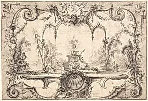 Gardens of Bacchus by Gabriel Huquier, French, 1695–1772