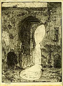 Gate in Tangier by Henry Ossawa Tanner