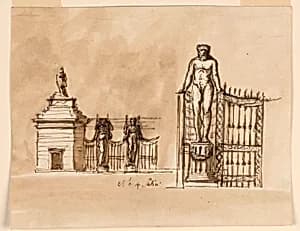 Gateway by Giuseppe Barberi, Italian, 1746–1809