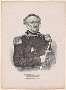General Winfield Scott by Thomas S. Wagner Lithography Co., active 1840 - 1865?