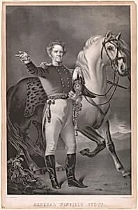 General Winfield Scott by Endicott Lithography Company, active 1828 - 1886