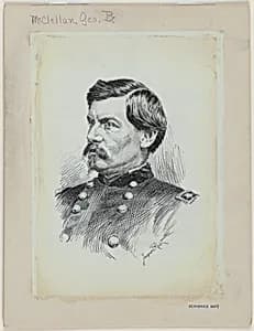 George Brinton McClellan by Jacques Reich, 10 Aug 1852 - 8 Jul 1923