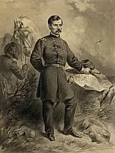 George Brinton McClellan by Felix Octavius Carr Darley, 23 Jun 1822 - 27 Mar 1888