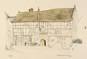 George Inn by Esther Blaikie MacKinnon, Scottish