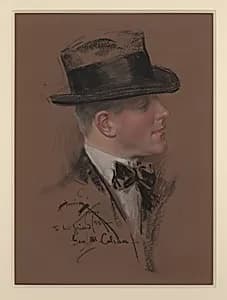 George M. Cohan by Harrison Fisher, 27 Jul 1877 - 19 Jan 1934