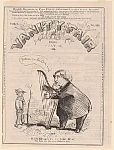 George Pope Morris by Bobbett & Hooper Wood Engraving Co., active 1855 - 1870?