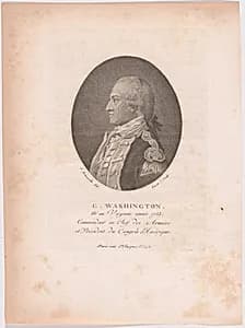 George Washington by Louis Charles Ruotte, 1754 - 1806