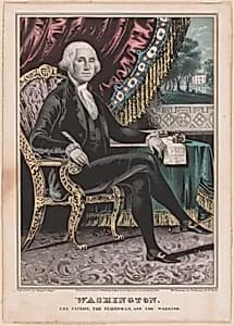 George Washington by Sarony & Major Lithography Company, active 1846 - 1857