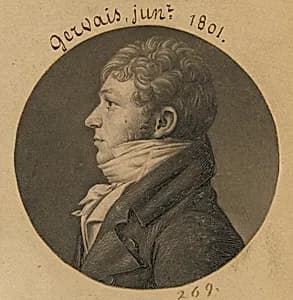 Gervais, Jr. by Charles Balthazar Julien Févret de Saint-Mémin, 12 Mar 1770 - 23 Jun 1852